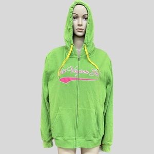 American Crown West Virginia Girl Full Zip Hoodie Size XXL